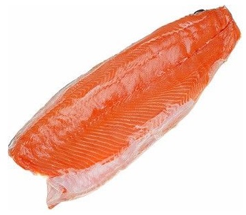 Филе лосося Salmones blumar S.A. на коже свежемороженое 