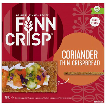 Хлебцы Finn Crisp сухой кориандр 180 гр
