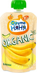 Пюре ФрутоНяня Organic Банан 90г