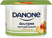 Йогурт DANONE персик 2,9% 110 гр