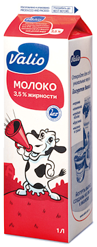 Молоко VALIO 3,2% 1 л