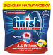 Таблетки для посудомоечной машины FINISH Power Ball Лимон 75шт