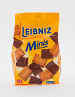 Печенье Leibniz Minis choco, сливочное мини-печенье с шоколадом, на цельном молоке, 100 гр.