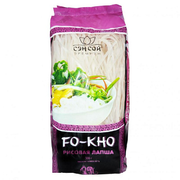 Лапша Sen Soy Fo-Kho Premium рисовая, 200г