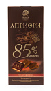 Шоколад горький 85 % какао Априори 20 х 5 гр