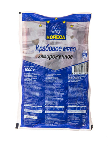 Крабовое мясо HORECA замороженное 1000гр