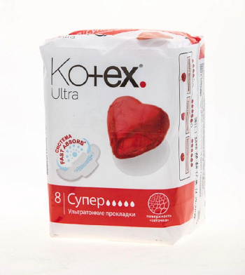 Прокладки KOTEX Ultra Супер 8шт
