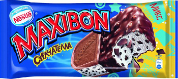 Мороженое MAXIBON Страчателла без змж 140мл
