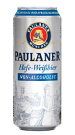 Пиво безалкогольное PAULANER Hefe-weissbier нефильтрованное ж/б 0,5л