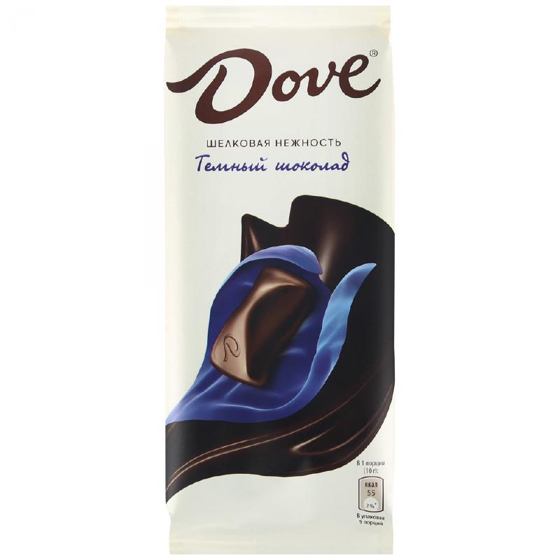 Шоколад темный Dove 90 гр