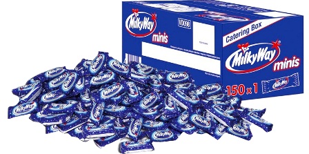 Шоколад молочный Milky Way minis 6 кг
