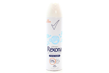 Дезодорант-антиперспирант Rexona чистая защита 0% спирта 48ч 150 мл