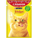 Корм для взрослых кошек FRISKIES консерв. с языком в подливе 85г