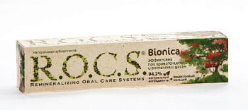 Зубная паста R.O.C.S Bionicaпри кровоточивости и восп десен 74 г