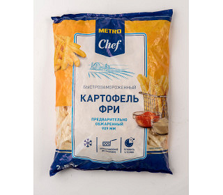 Картофель фри Metro Chef 9X9 2,5 кг