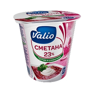 Сметана Valio 23% 315г