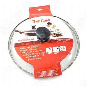 Крышка Tefal стеклянная, 28см