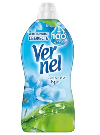 Кондиционер для белья Vernel Свежий бриз 1,82л