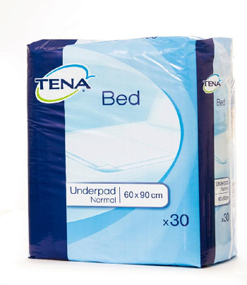 Простыни впитывающие  Tena Bed underpad 60х90см 30шт