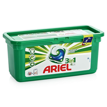 Капсулы для стирки ARIEL Горный родник 30шт