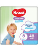 Подгузники-трусики детские для мальчиков HUGGIES 5 12–17кг 48шт