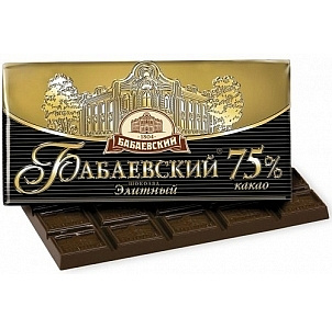 Шоколад Бабаевский Элитный горький 100г