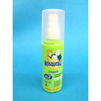 Спрей MOSQUITALL нежная защита д/детей от комаров 