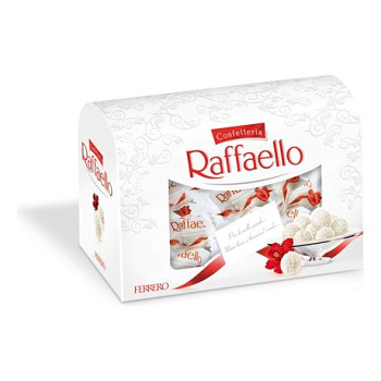 Конфеты Raffaello с цельным миндальным орехом в кокосовой обсыпке 240г