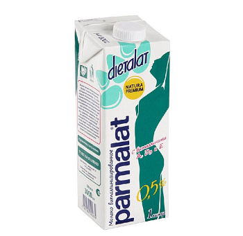 Молоко PARMALAT у/паст диеталат 0,5% без змж 1л