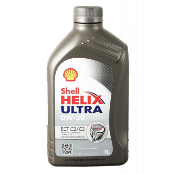 Моторное масло Shell Helix Ultra ECT C2/C3 0W-30 1л