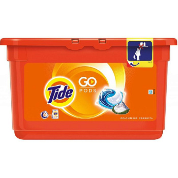 Капсулы для стирки Tide Альпийская свежесть 30х25,2г