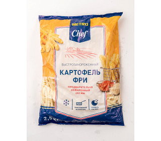 Картофель фри Metro Chef 6Х6 2,5 кг