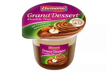 Пудинг Ehrmann Grand Dessert Двойной Орех 4,9% 200 гр