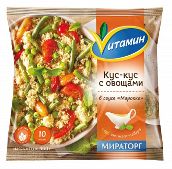 Смесь Мираторг Кус-кус с овощами 400г