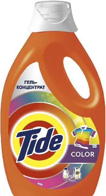 Жидкий стиральный порошок Tide Color, 1,82 л