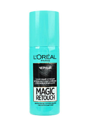 Тонирующий Спрей Для Волос Loreal Paris Magic Retouch Черный 75 мл