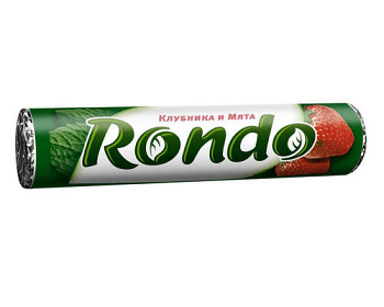 Конфеты-драже Rondo клубника мята 30г